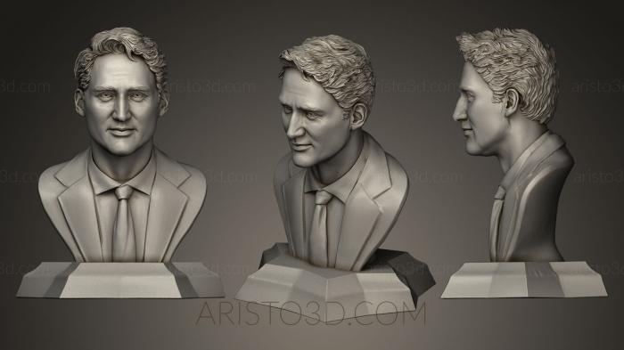 Busts and bas-reliefs of famous people (BUSTC_0325) 3D model for CNC machine